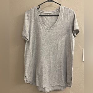 Soft Surroundings Isabel Pima V neck tee